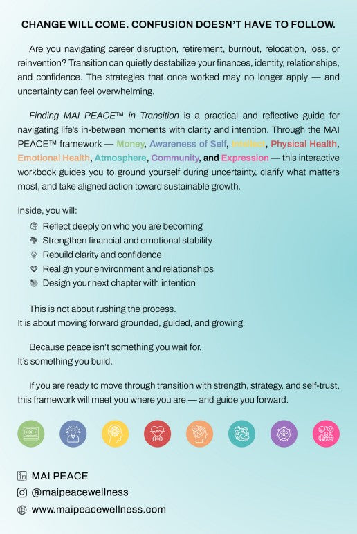 Finding MAI PEACE in Transition - Ebook